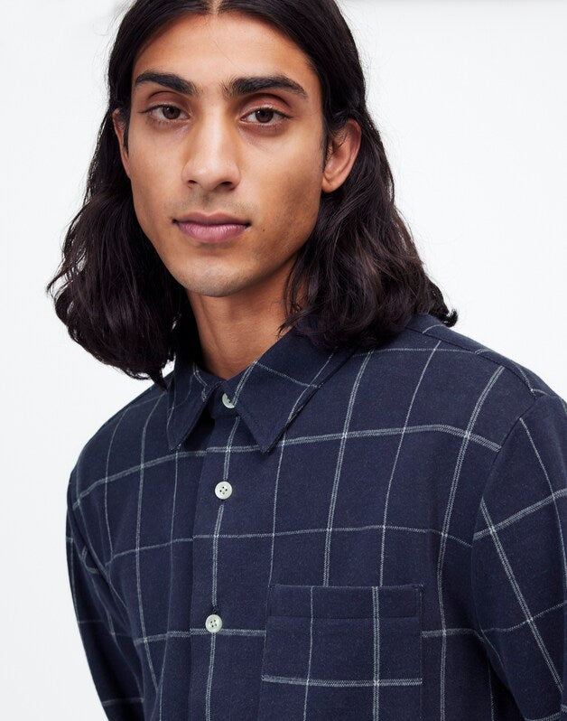 The Devoe Knit Shirt JUNIPER BERRY