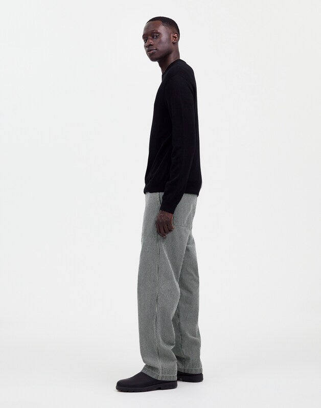 Baggy Surplus Pants in Stripe CULLMAN WASH