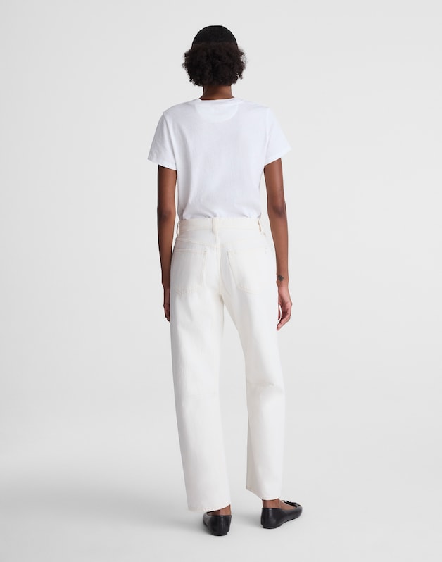 Petite Darted Barrel-Leg Jeans in Vintage Canvas VINTAGE CANVAS