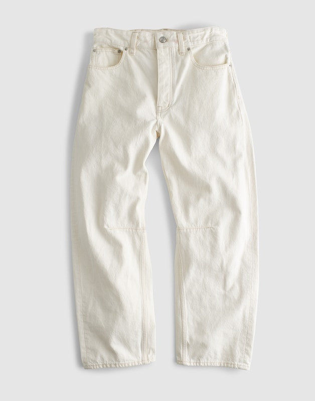The Darted Barrel-Leg Jean in Vintage Canvas VINTAGE CANVAS