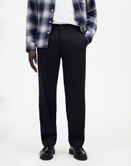 Elastic Trousers DARK NAVY MELANGE