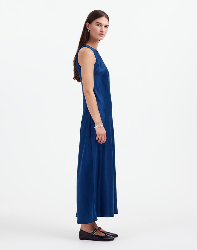 Sleeveless Maxi Dress DEEP COBALT