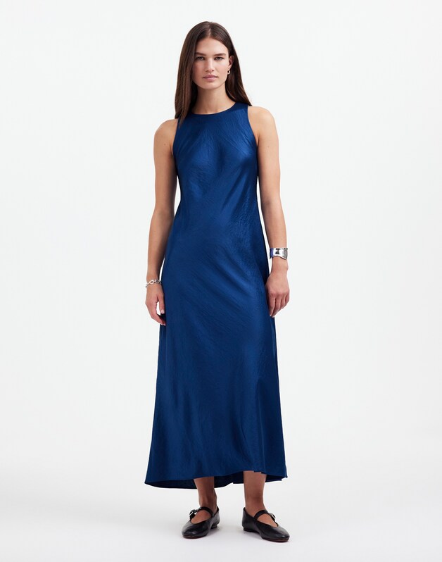 Sleeveless Maxi Dress DEEP COBALT