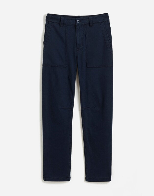 Darted Barrel-Leg Pants CLASSIC NAVY