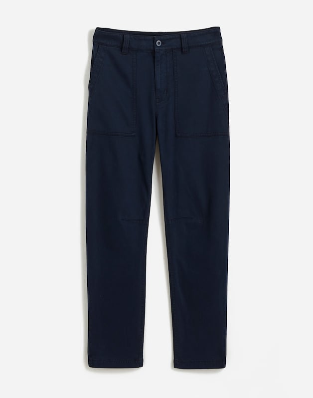 Darted Barrel-Leg Pants CLASSIC NAVY