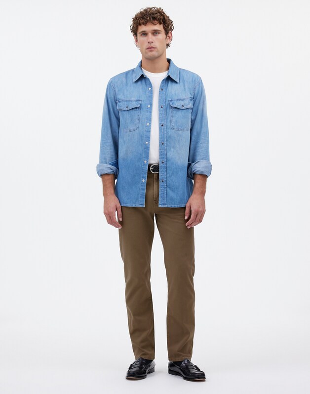 The Allday 1991 Straight-Leg Pant DRIFTWOOD BROWN