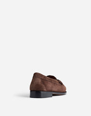G.H.BASS Layla Weejuns&reg; Loafers in Oiled Suede BROWN