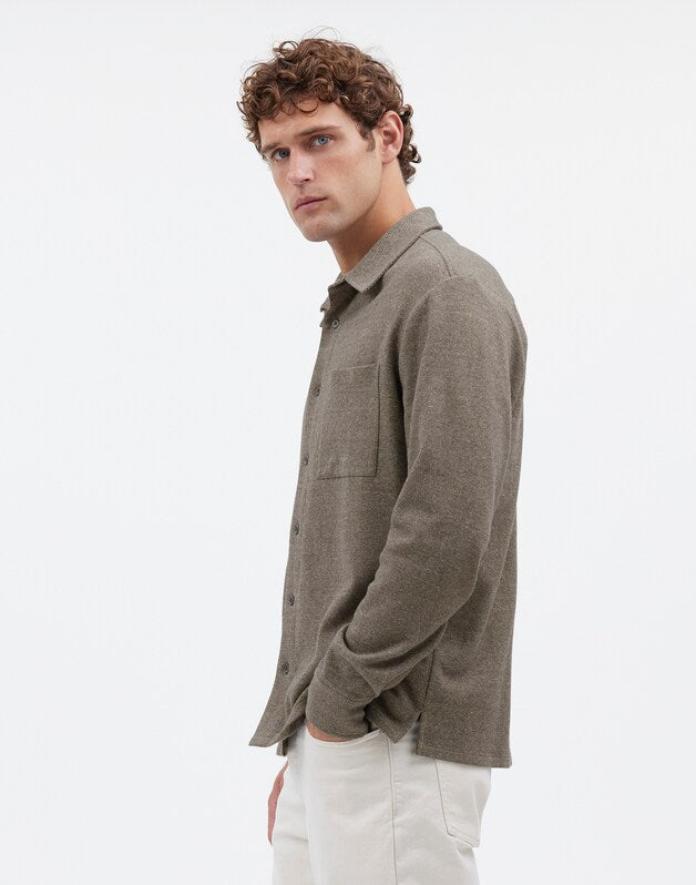 The Devoe Knit Shirt WHEAT