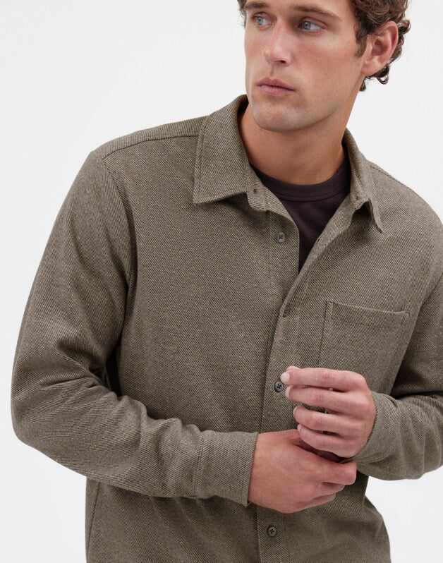The Devoe Knit Shirt WHEAT
