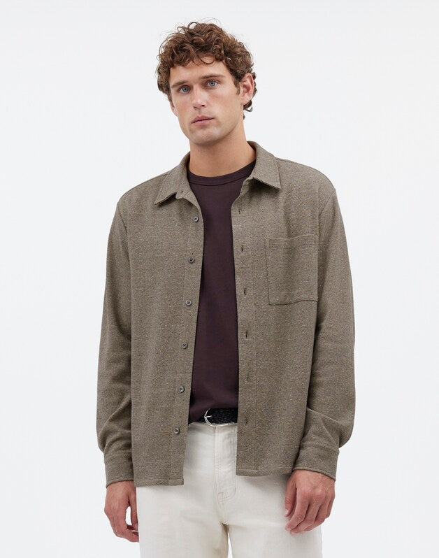 The Devoe Knit Shirt WHEAT