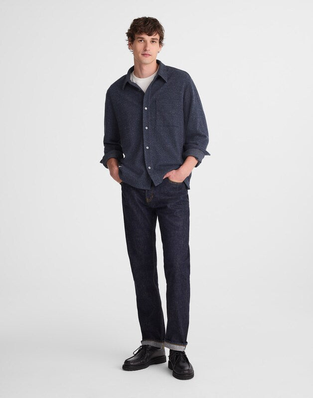The Devoe Knit Shirt DARK BALTIC