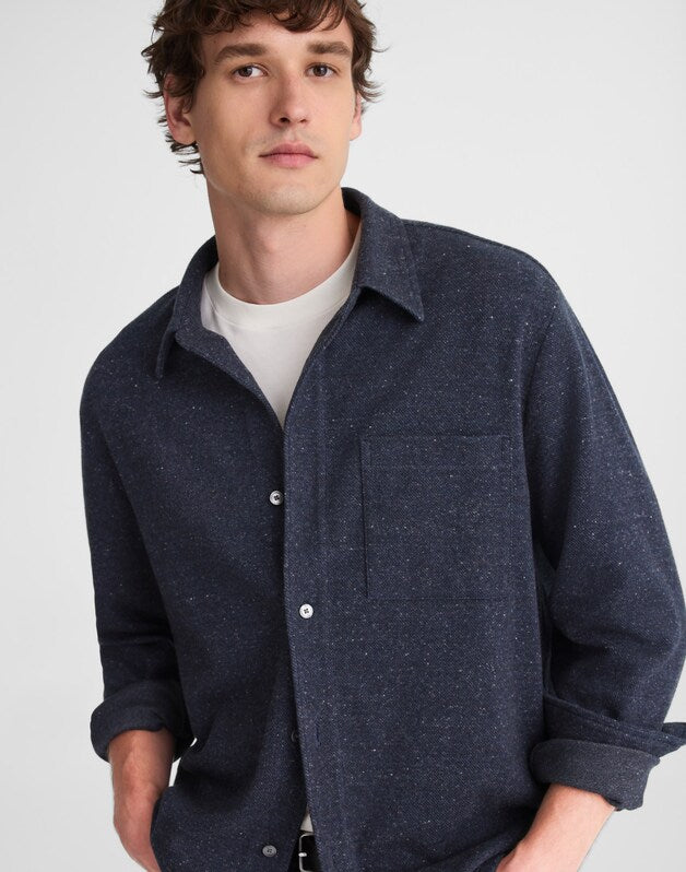 The Devoe Knit Shirt DARK BALTIC