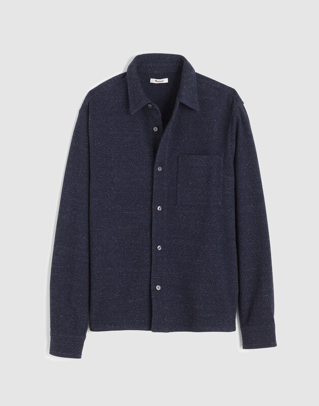 The Devoe Knit Shirt DARK BALTIC