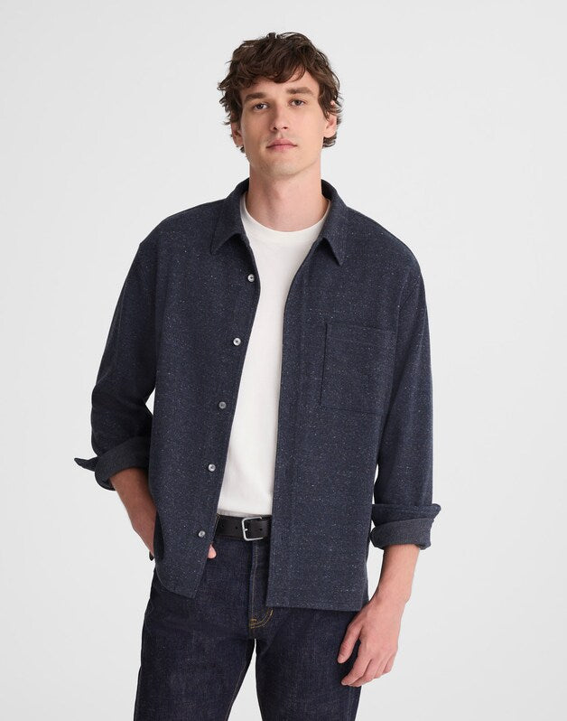 The Devoe Knit Shirt DARK BALTIC