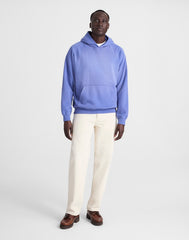 The McCarren Midweight Raglan-Sleeve Hoodie Sweatshirt BLUE IRIS