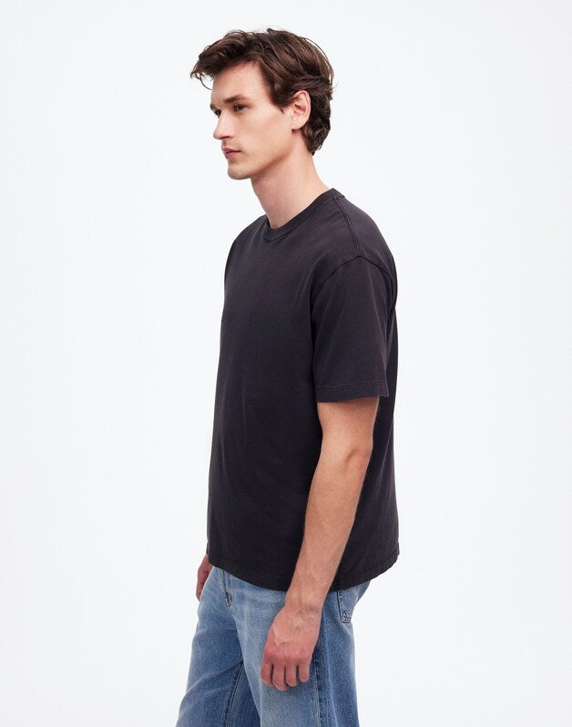 The Vintage Tee ALMOST BLACK
