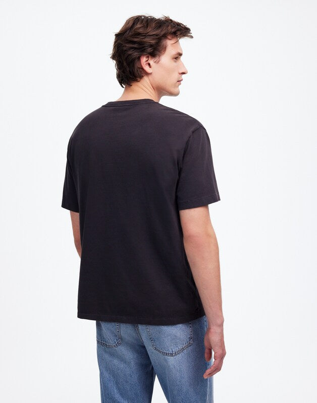 The Vintage Tee ALMOST BLACK