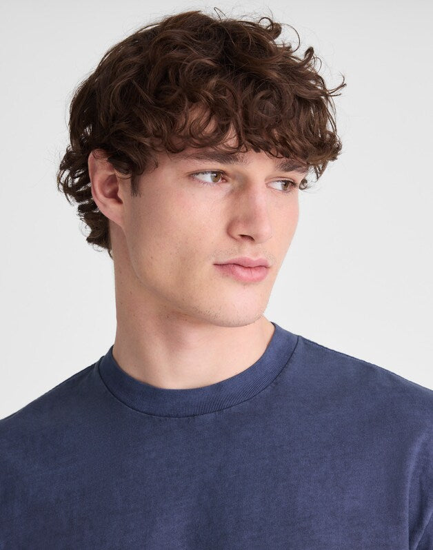 The Vintage Tee PETROL NAVY