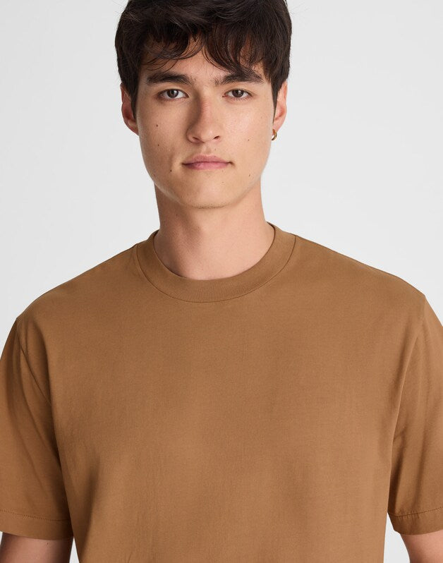 The Vintage Tee DARK CAMEL