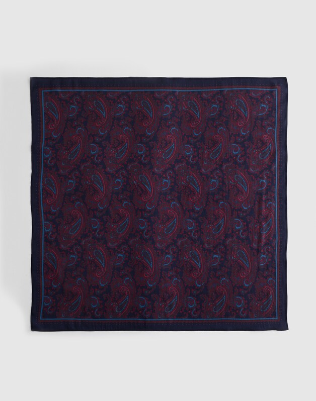 Small Silk Bandana MIDNIGHT NAVY
