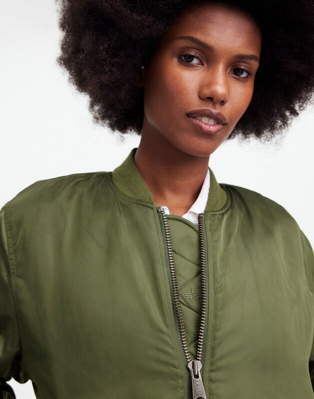 Madewell x Alpha Industries MA-1 Flight Jacket HERITAGE OLIVE