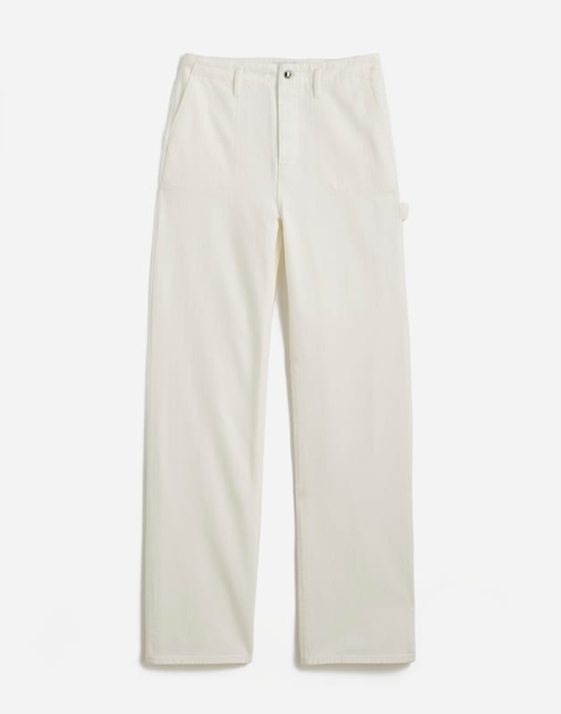 Alexa Chung for Madewell Workwear Jeans in True White TRUE WHITE