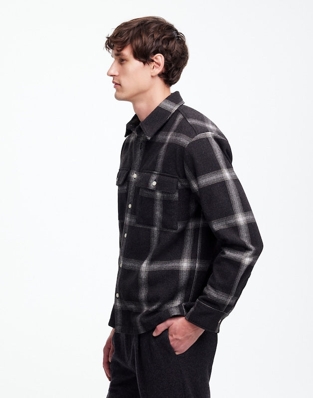 Heavyweight Shirt-Jacket THUNDER GREY