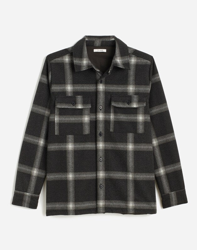 Heavyweight Shirt-Jacket THUNDER GREY