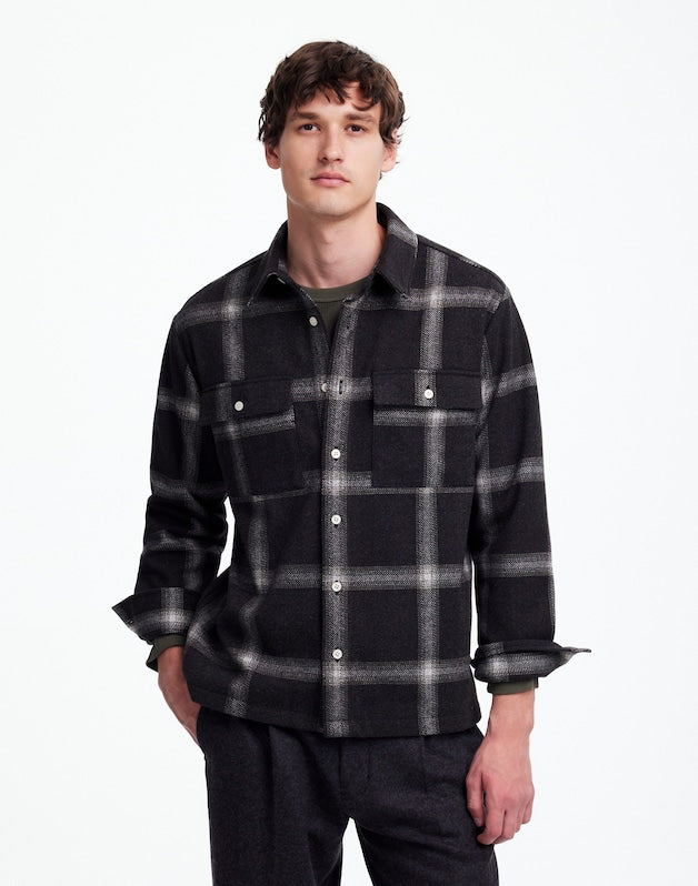 Heavyweight Shirt-Jacket THUNDER GREY