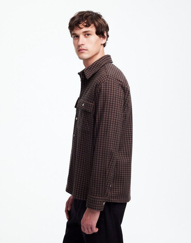 Heavyweight Shirt-Jacket BLACK