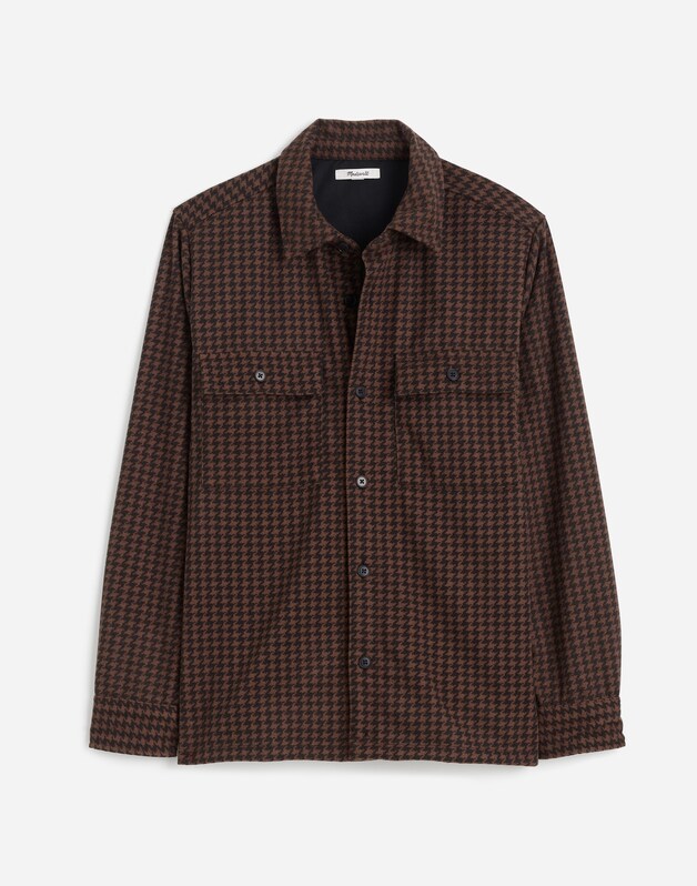 Heavyweight Shirt-Jacket BLACK