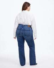 Plus Relaxed Bootcut Jeans in Concho Wash CONCHO WASH