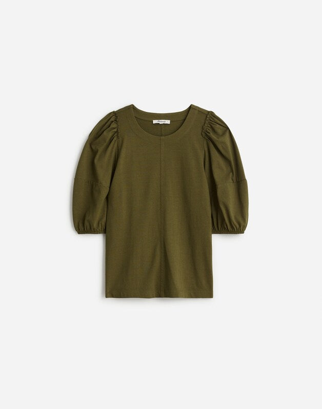 Puff-Sleeve Tee FADED IVY