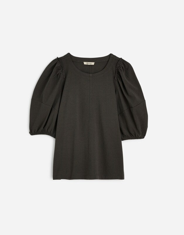 Puff-Sleeve Tee DARK SURPLUS