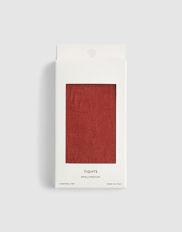 Sheer Tights DEEP REDWOOD