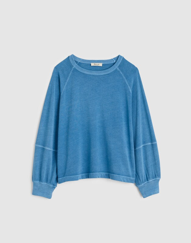 Relaxed Long-Sleeve Raglan Tee WARM RIVIERA