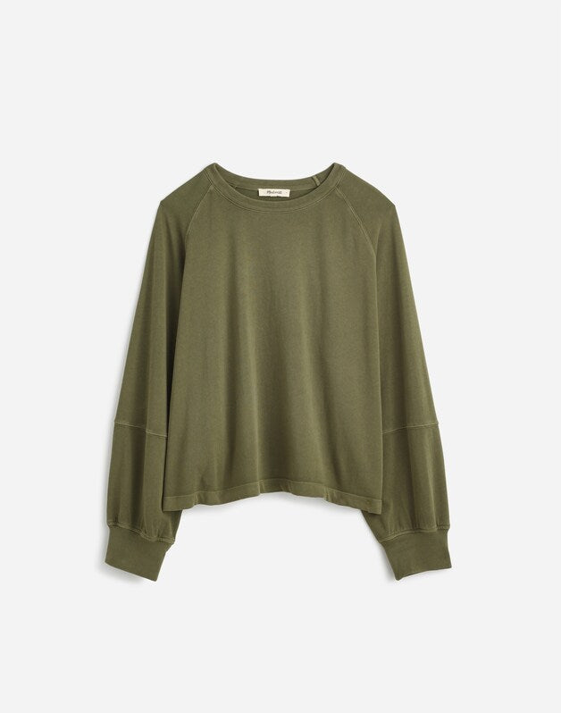 Relaxed Long-Sleeve Raglan Tee FADED IVY