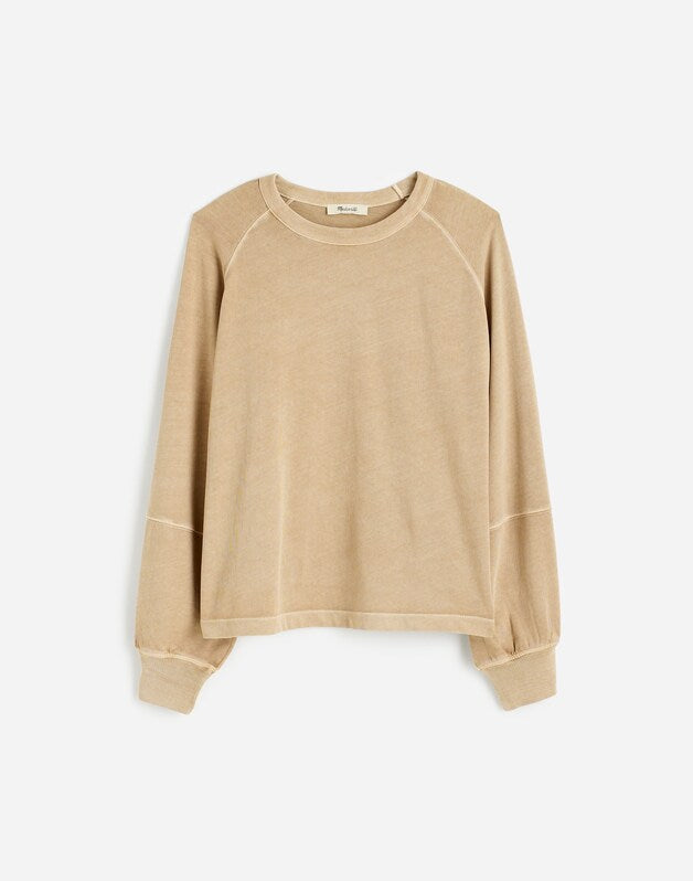 Relaxed Long-Sleeve Raglan Tee SOFT FAWN