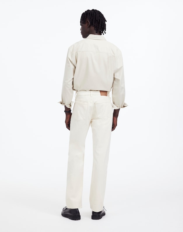 The 1991 Straight-Leg Jean in Ecru ECRU  WASH