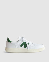 New Balance&reg; T500 Sneakers WHITE DARK ALPINE GREEN