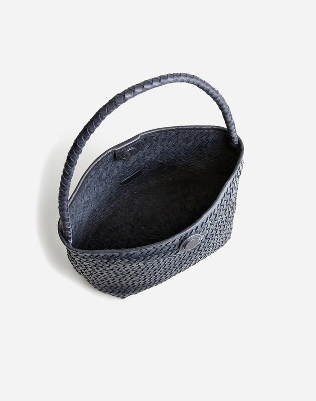 The Signature Woven Shoulder Bag NIGHTTIME