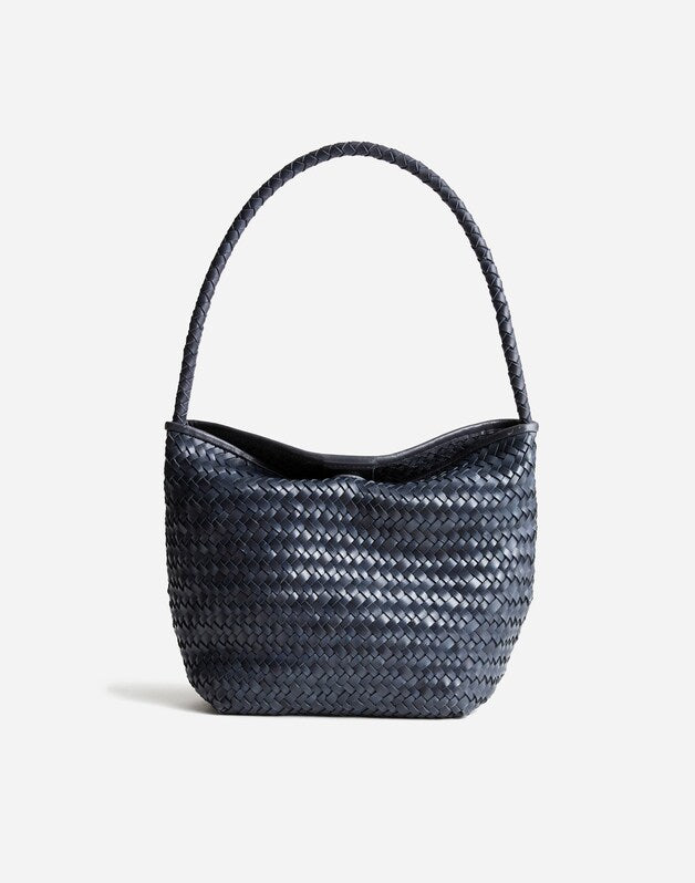 The Signature Woven Shoulder Bag NIGHTTIME