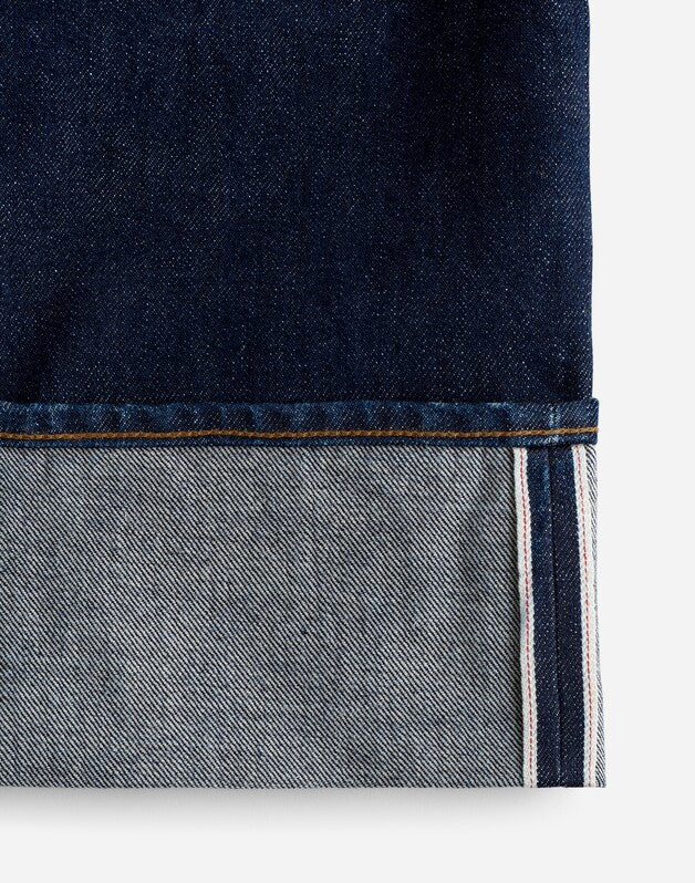 The 1991 Loose Straight Jean in Japanese Selvedge RINSE WASH