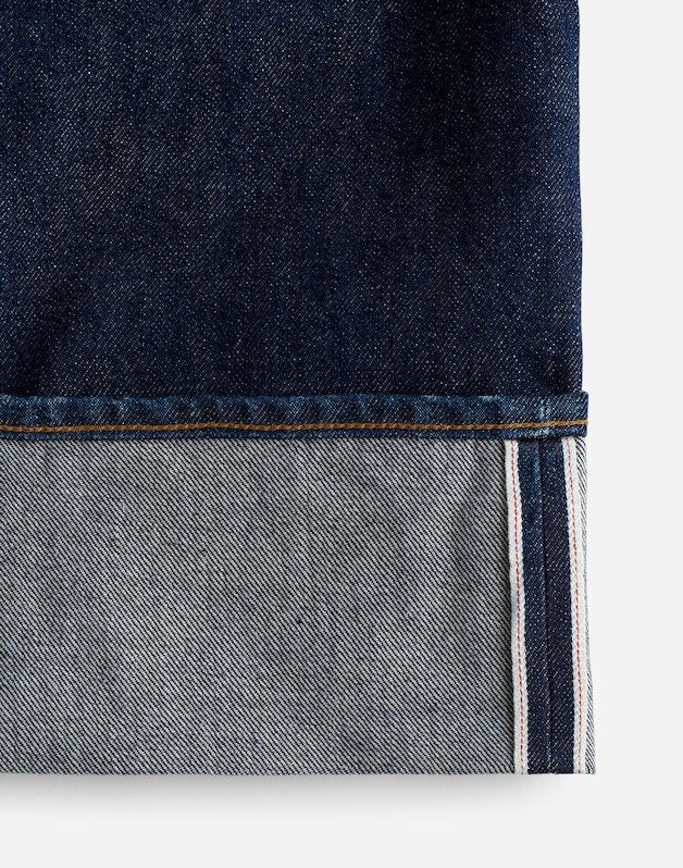 The 1991 Loose Straight Jean in Japanese Selvedge RINSE WASH