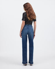 The Emmett Wide-Leg Jean in Archbald Wash: Patch Pocket Edition ARCHBALD WASH