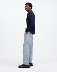 Baggy Surplus Pants in Indigo Engineer Stripe ROCKAWAY STRIPE