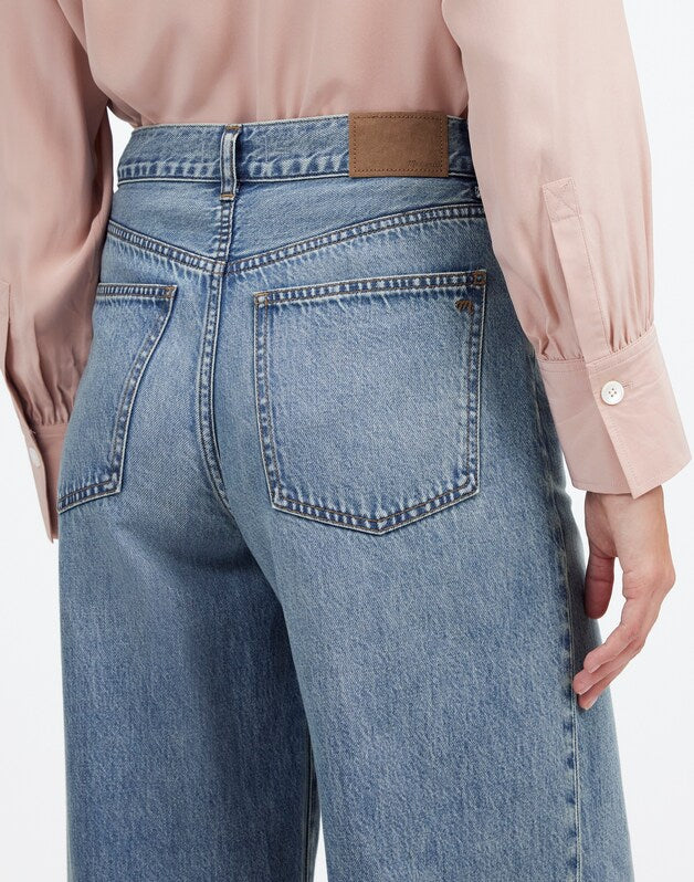 Superwide-Leg Jeans in Billings Wash: Airy Denim Edition BILLINGS WASH
