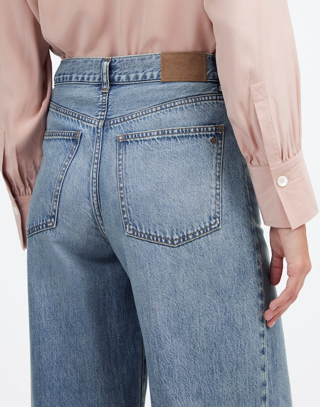 Superwide-Leg Jeans in Billings Wash: Airy Denim Edition BILLINGS WASH