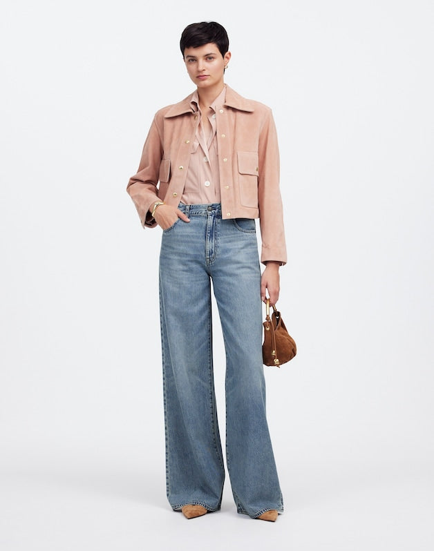 Superwide-Leg Jeans in Billings Wash: Airy Denim Edition BILLINGS WASH