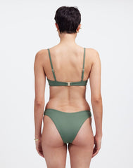 Zulu &amp; Zephyr Eucalyptus Textured Bikini Bottom EUCALYPTUS